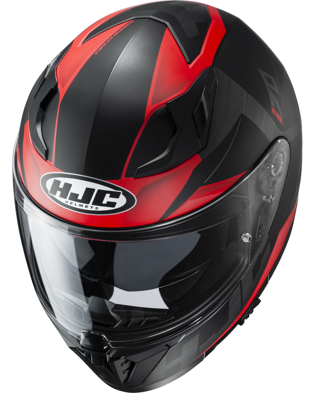 Casque Intégral Moto HJC I70 Rias - Taille XL (60-61 Cm) - Couleur Noir, Gris, Jaune - Neuf Sous Blister