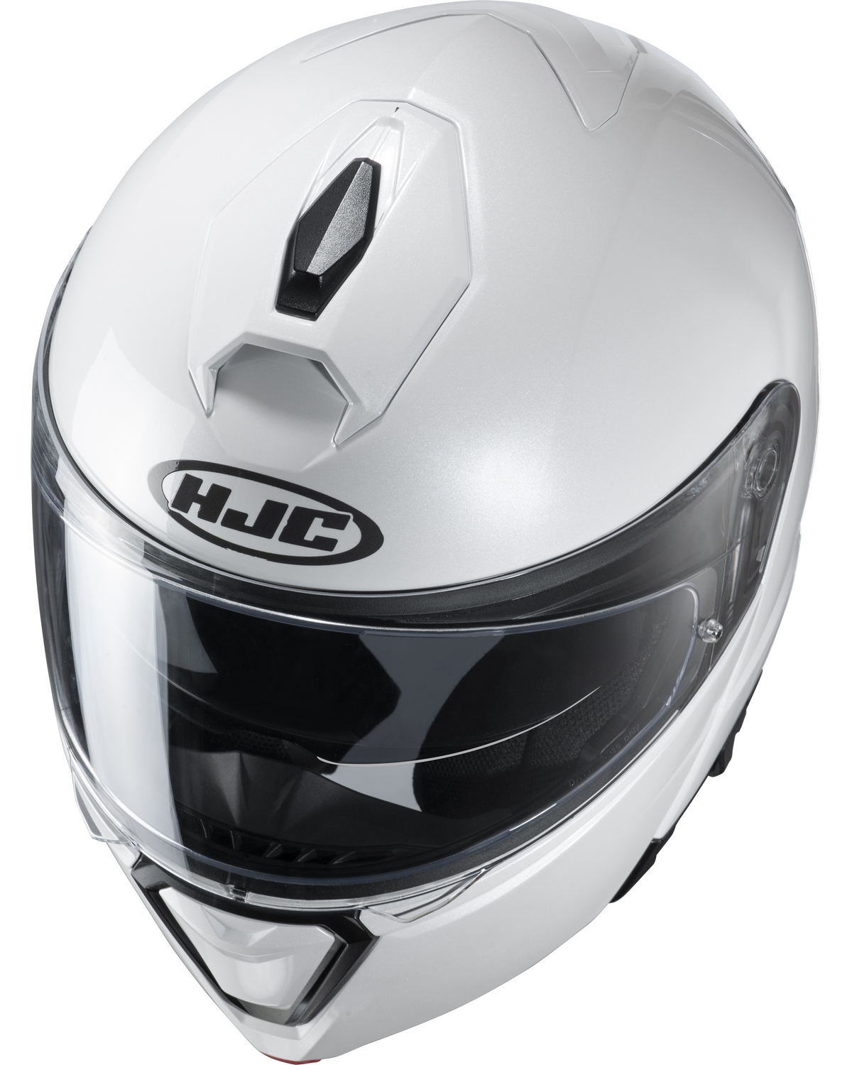 Casque Moto Modulaire HJC I90 Semi-plat Noir Taille L (Large) - Occasion