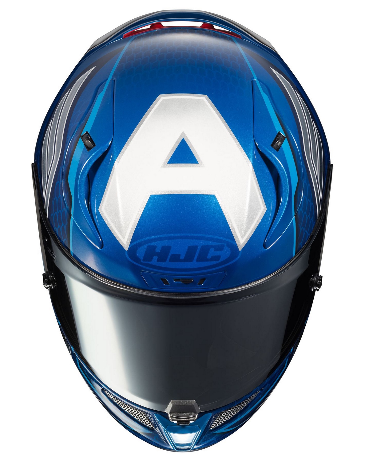 Casque Intégral Moto Hjc Rpha11 Marvel Captain America - Livraison ...