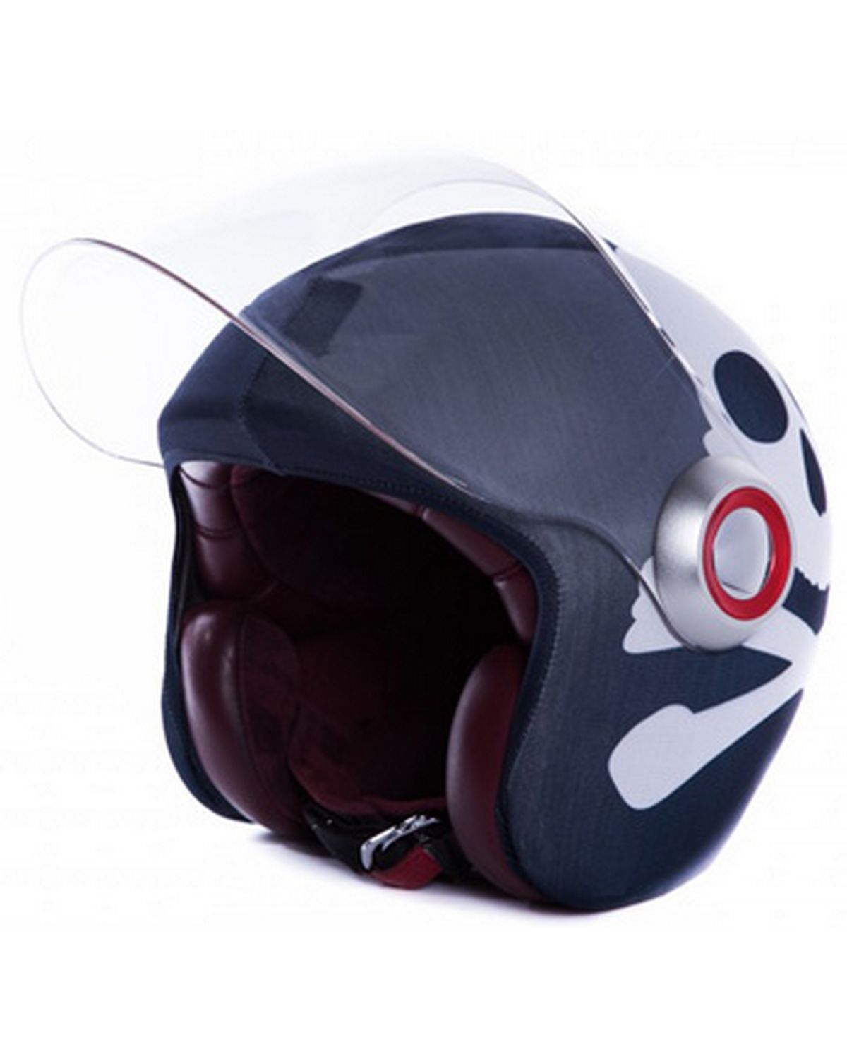 Housse Casque Moto Mask-helmet Déco Jet Papier Journal - Satisfait