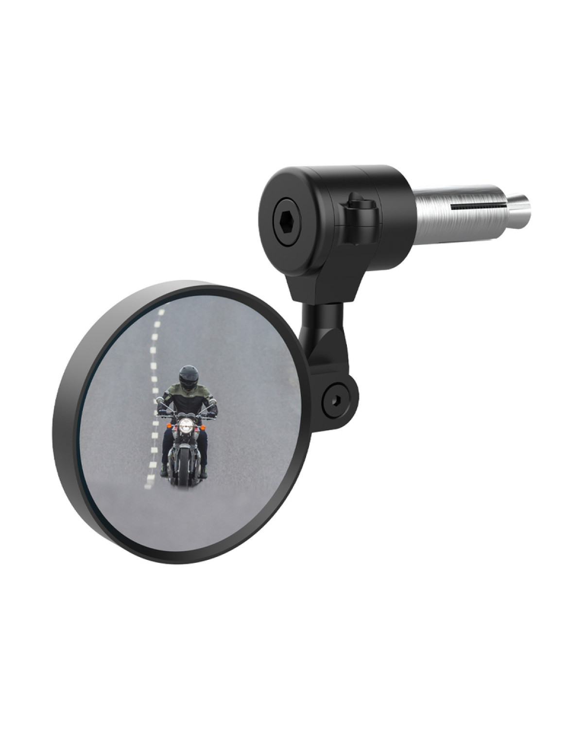 Retroviseur pour Moto Sportive Embout de Guidon
