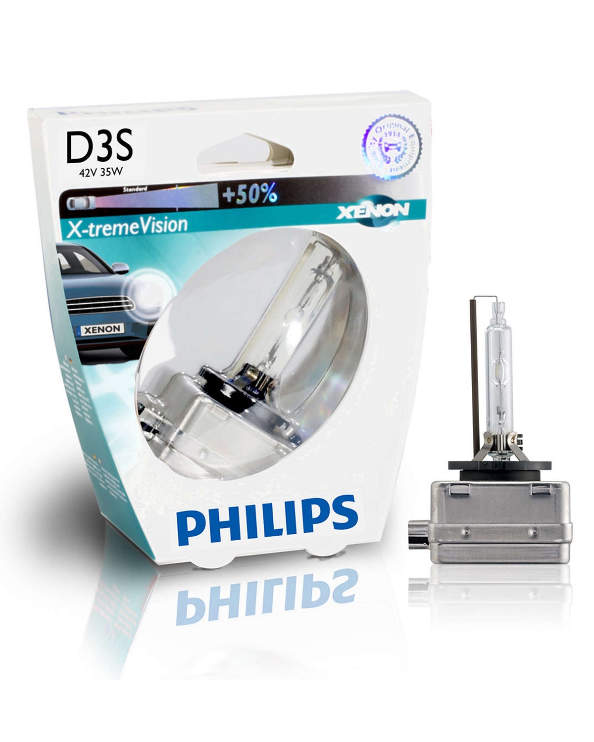 Ampoule xenon D3S Philips 35w 4300k - Xenonbryne Livraison rapide