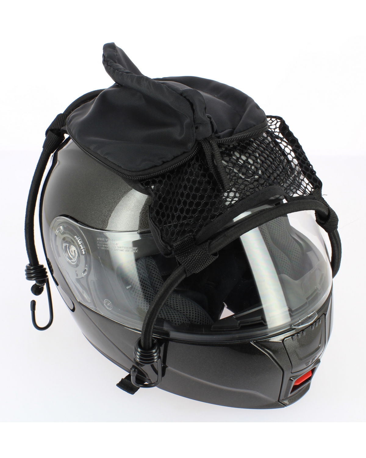 Filet à Bagages élastique Pour Scooter Et Vélo électrique - 28x30 Cm, Pour Casque Et Accessoires - Rangement Pratique