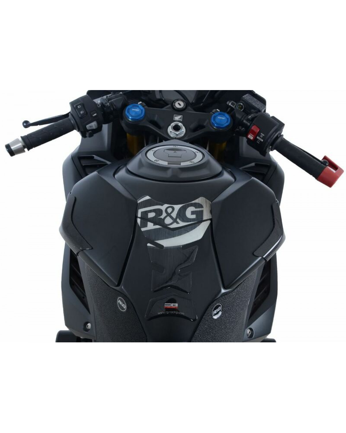 Sliders De Réservoir Carbone R&G Racing Pour CF MOTO 450 SR (23/24) - Réf. TS0078CG