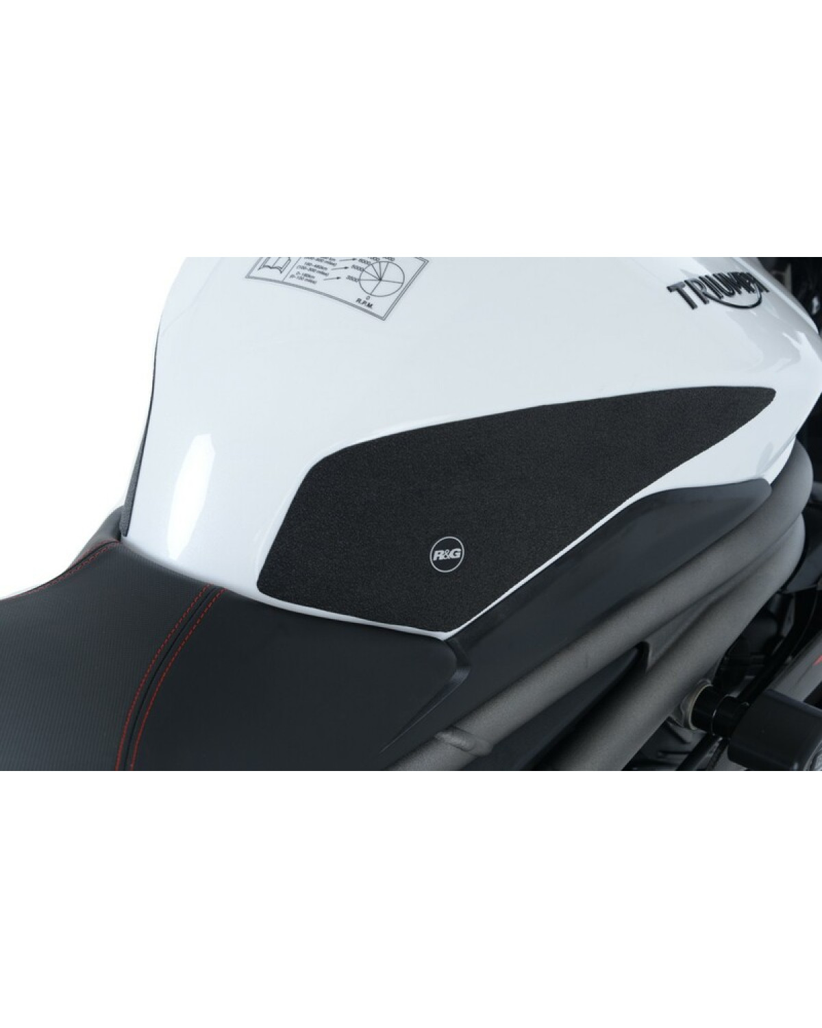Autocollants En Résine 3D Pour Réservoir Compatibles Avec Triumph Speed Triple 1050 Jusqu'à 2013