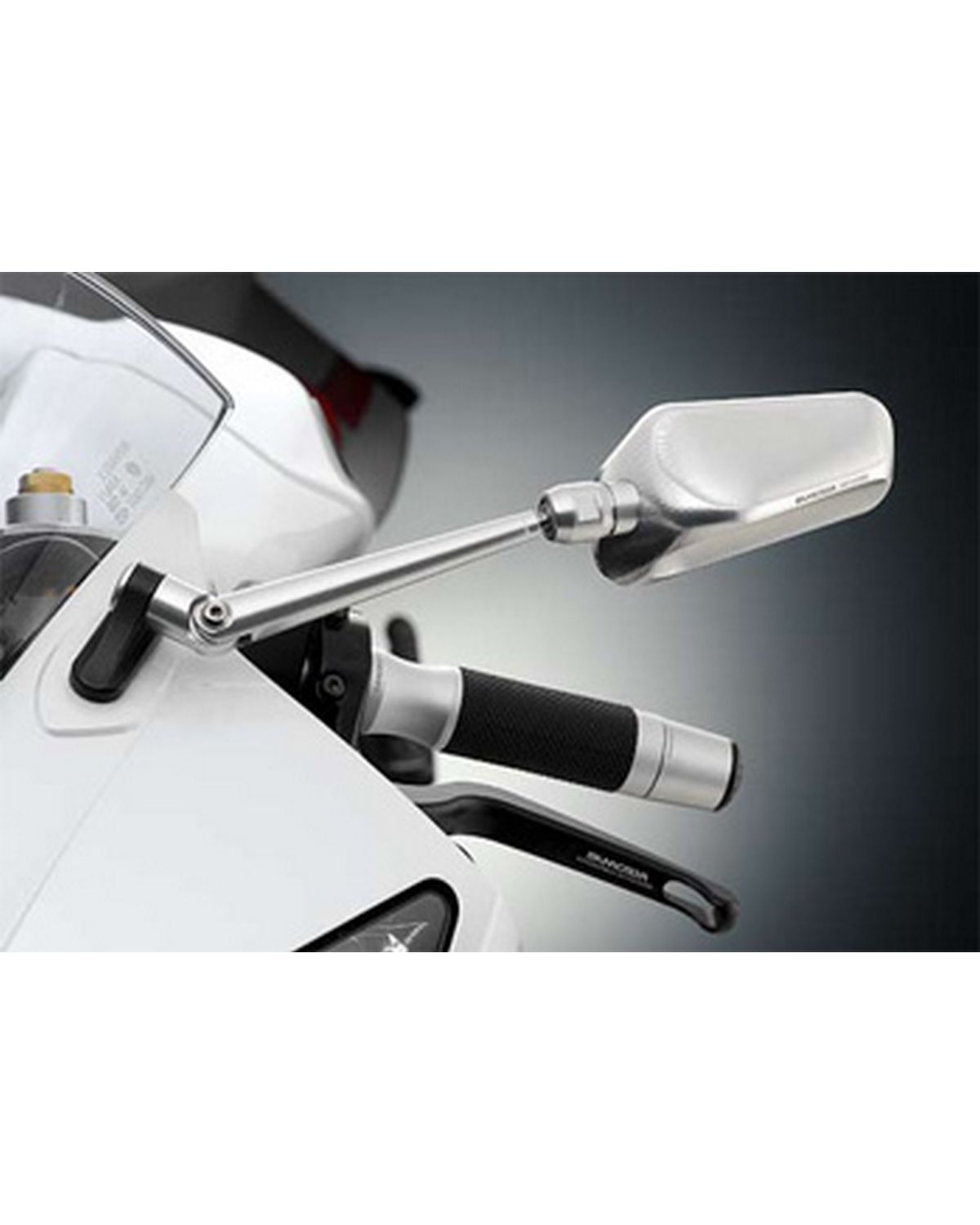 Rétroviseurs Moto Universels Pliants - Certifiés E24, 360° Pivotants - Filetage 8/10mm - Pour Guidon 22mm