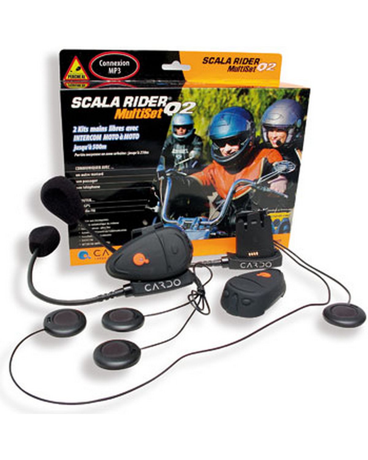 Intercom Moto Duo Scala Rider Q2 Duo Pour Casque Intégral - Livraison  Offerte 