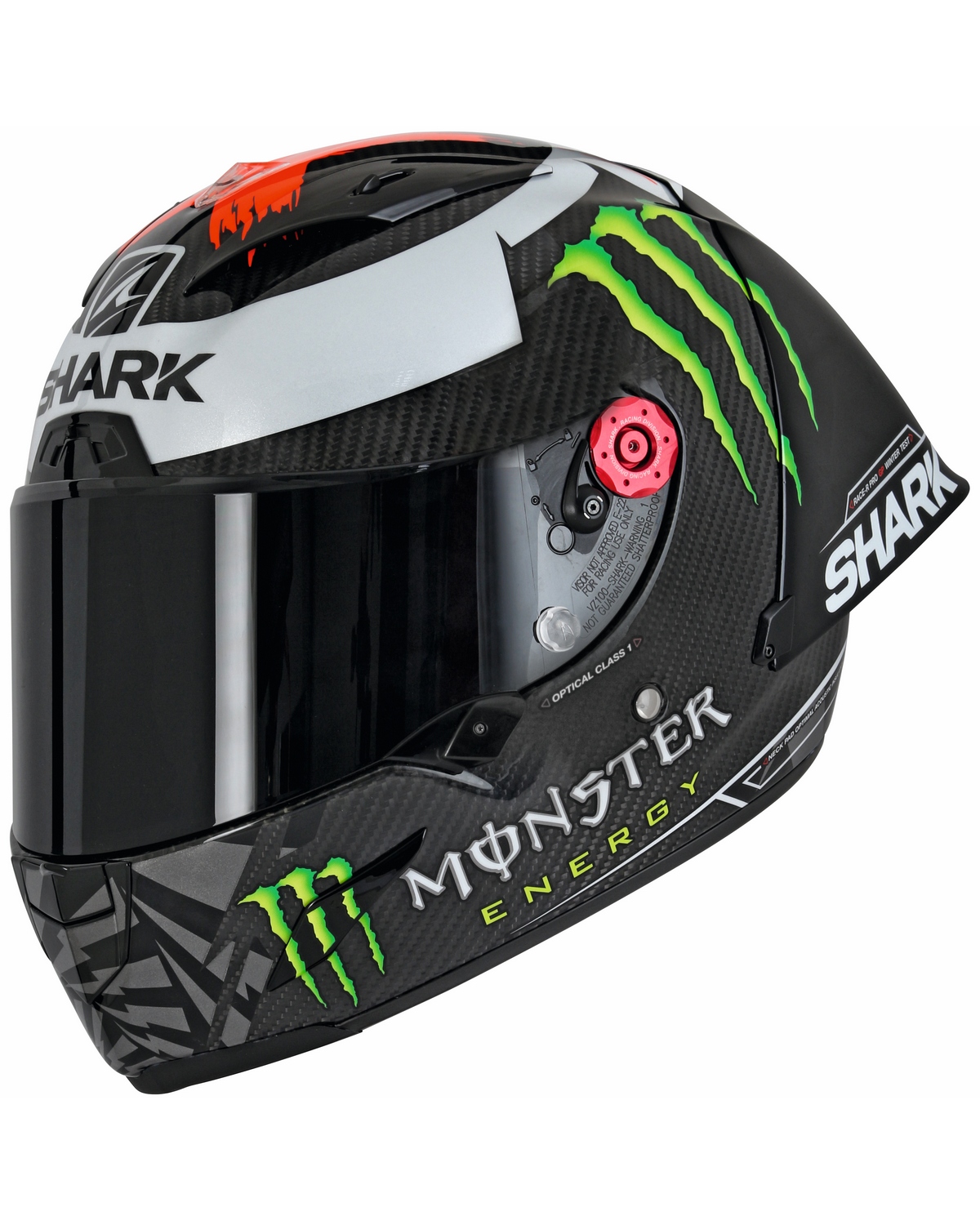 Casque Moto Intégral en Fibre de Requin RACE-R PRO GP LORENZO WINTER TEST  99 Carbone Bleu Anthracite Vente en Ligne 