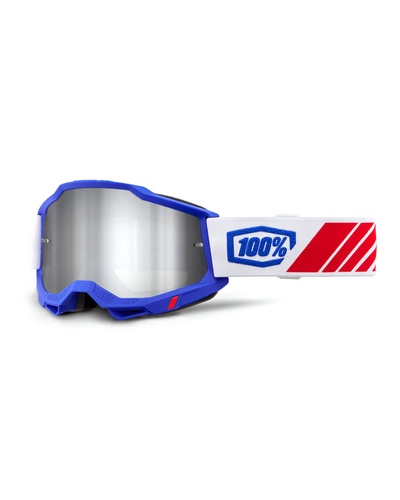 Masque Moto Cross 100 POURCENT Accuri 2 Kolby écran mirror silver