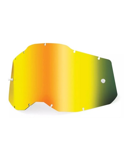 Écran Masque Moto 100 POURCENT Accuri/Strata enfant iridium or