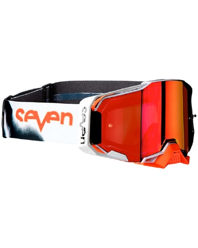 Masque Moto Cross 100 POURCENT Armega Seven 27° écran mirror rouge Masque Moto Cross 100 POURCENT Armega Seven 27° écran mirror rouge