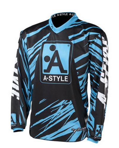 Maillot Moto Cross A-STYLE A-Style bleu