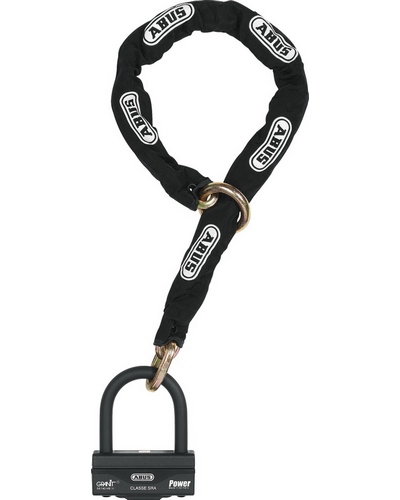 Chaine Cadenas Moto ABUS 12KS120 + U 58HB3 140/100 Classe SRA