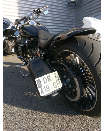 ACCESS DESIGN Support de plaque ACCESS DESIGN latéral noir Harley Davidson Breakout 