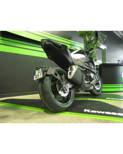 Support Plaque Immatriculation Moto ACCESS DESIGN Support de plaque ACCESS DESIGN  ras de roue  noir Kawasaki Z800