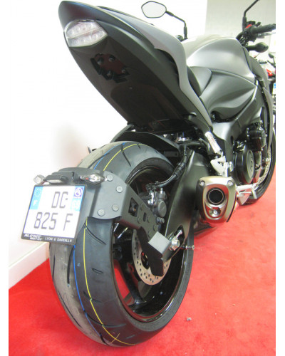 Support Plaque Immatriculation Moto ACCESS DESIGN Support de plaque ACCESS DESIGN  ras de roue  noir Suzuki GSX-S1000