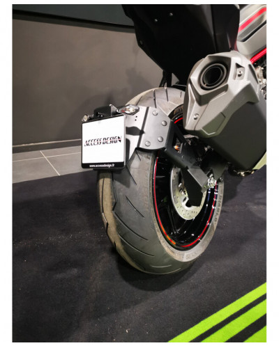 Support Plaque Immatriculation Moto ACCESS DESIGN Support de plaque ras de roue ACCESS DESIGN - Kawasaki Z H2