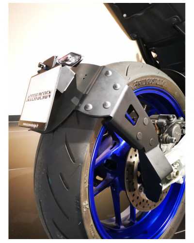 Support Plaque Immatriculation Moto ACCESS DESIGN Support de plaque ras de roue ACCESS DESIGN - Yamaha