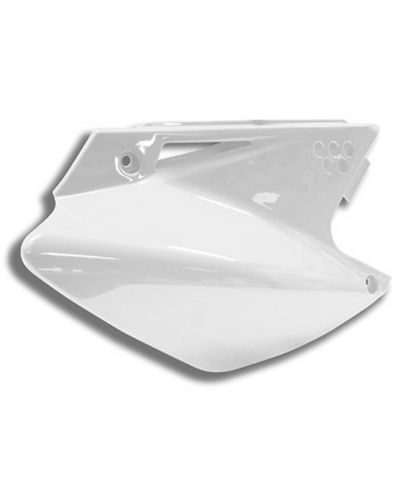 Caches Latéraux Moto ACERBIS CACHES LATE. Caches latéraux Suzuki DRZ400 00-06/Kawasaki KLX400 03-04 blanc blanc