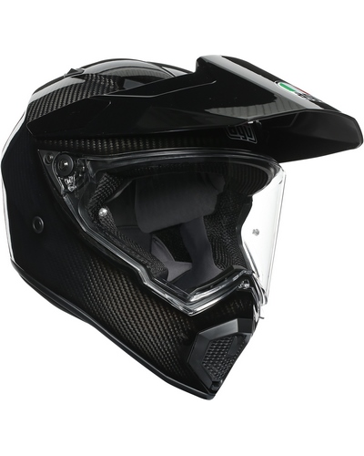 Casque Intégral Moto AGV AX9 Carbon noir