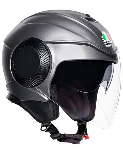 Casque Jet Moto AGV Orbyt gris mat