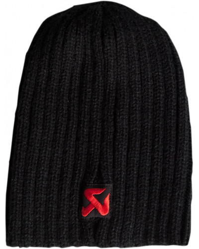 CASQUETTE AKRAPOVIC AKRAPOVIC BEANIE BLACK CASQUETTE AKRAPOVIC AKRAPOVIC BEANIE BLACK