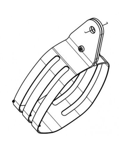 Echappement diversv AKRAPOVIC CLAMP MUFFLER TW9