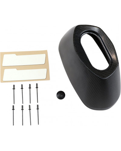Echappement diversv AKRAPOVIC END CAP CF AC5 TYPE 1