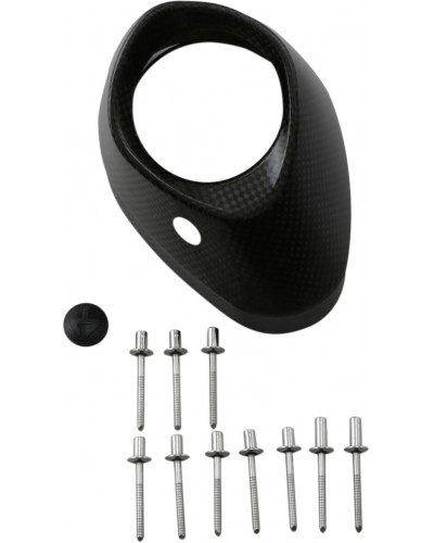 Echappement diversv AKRAPOVIC END CAP CF T33 TYPE 1