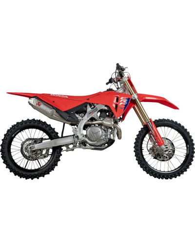 Ligne Complete Echappement Moto AKRAPOVIC EXHAUST EVO TITANIUM CRF450R/4 Ligne Complete Echappement Moto AKRAPOVIC EXHAUST EVO TITANIUM CRF450R/4