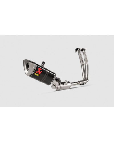 Ligne Complete Echappement Moto AKRAPOVIC EXHAUST RAC CF GSX-8S/GSX-8R