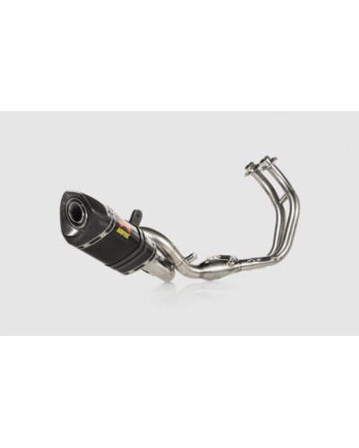 Ligne Complete Echappement Moto AKRAPOVIC EXHAUST RAC CF MT-07