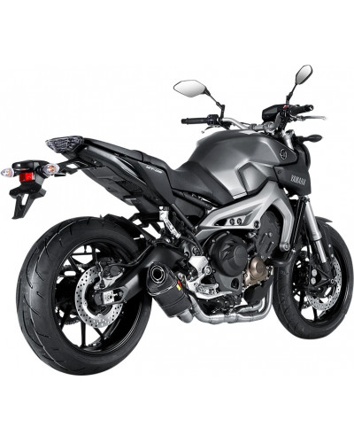 Ligne Complete Echappement Moto AKRAPOVIC EXHAUST RAC SS/CF MT-09 Ligne Complete Echappement Moto AKRAPOVIC EXHAUST RAC SS/CF MT-09
