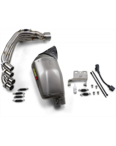 Ligne Complete Echappement Moto AKRAPOVIC EXHAUST RAC SS/TI CB650R