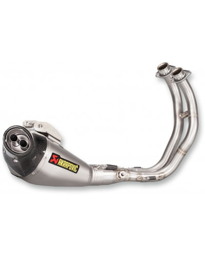 Ligne Complete Echappement Moto AKRAPOVIC EXHAUST RAC TI/CF MT-07 Ligne Complete Echappement Moto AKRAPOVIC EXHAUST RAC TI/CF MT-07