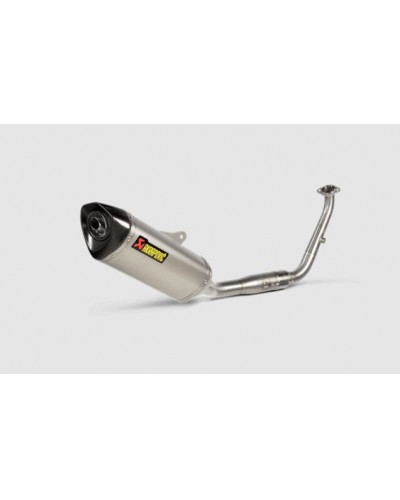 Ligne Complete Echappement Moto AKRAPOVIC EXHAUST RAC TI R125/MT125 Ligne Complete Echappement Moto AKRAPOVIC EXHAUST RAC TI R125/MT125