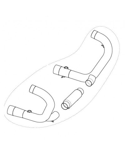 Echappement diversv AKRAPOVIC HEADER SS Echappement diversv AKRAPOVIC HEADER SS