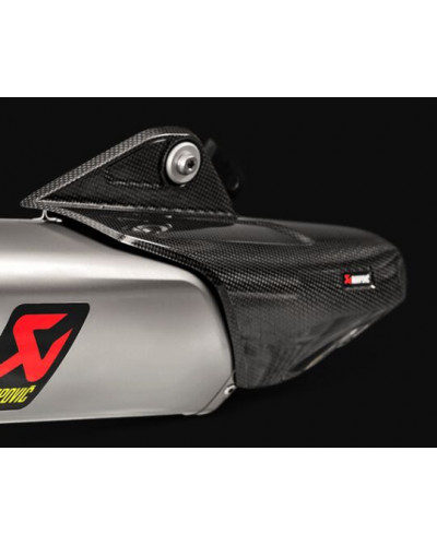 Echappement diversv AKRAPOVIC HEAT SHIELD CF YZF R1