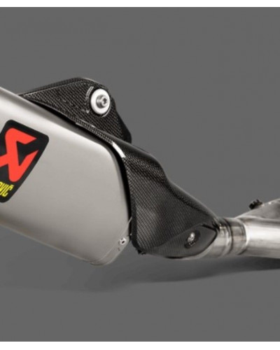Echappement diversv AKRAPOVIC HEAT SHIELD CF
