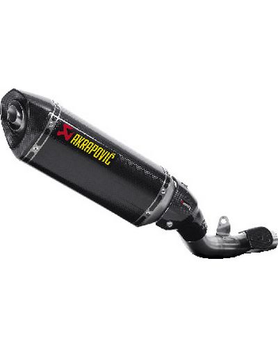 Silencieux Échappement Moto AKRAPOVIC KAWASAKI Z 800 2013-..