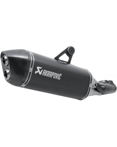Silencieux Échappement Moto AKRAPOVIC MUFFLER BLK TI R1200GS Silencieux Échappement Moto AKRAPOVIC MUFFLER BLK TI R1200GS