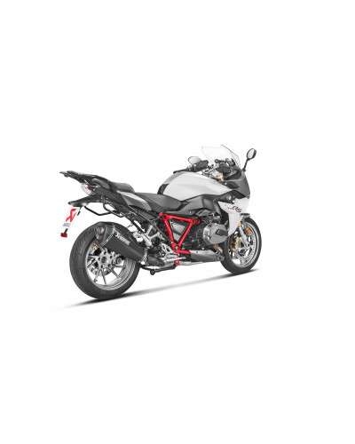 Silencieux Échappement Moto AKRAPOVIC MUFFLER BLK TI R1200R 15
