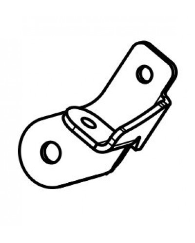 Echappement diversv AKRAPOVIC MUFFLER BRACKET SS YZF-R7
