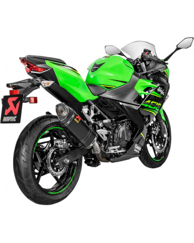 Silencieux Échappement Moto AKRAPOVIC MUFFLER CF KAW NINJA 400 Silencieux Échappement Moto AKRAPOVIC MUFFLER CF KAW NINJA 400