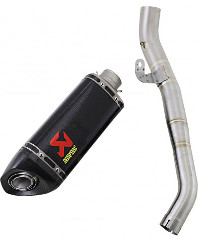 Silencieux Échappement Moto AKRAPOVIC MUFFLER CF STREET TRIPLE