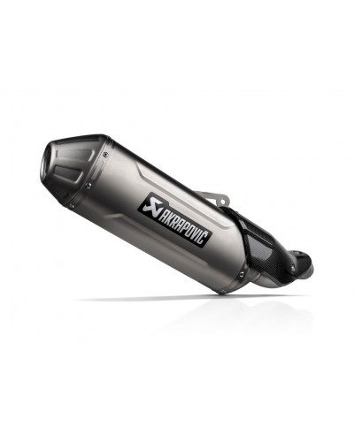 Silencieux Échappement Moto AKRAPOVIC MUFFLER SLIP-ON TI KLE500 Silencieux Échappement Moto AKRAPOVIC MUFFLER SLIP-ON TI KLE500