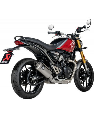 Silencieux Échappement Moto AKRAPOVIC MUFFLER SLIP-ON TI TRIUMPH SPE Silencieux Échappement Moto AKRAPOVIC MUFFLER SLIP-ON TI TRIUMPH SPE
