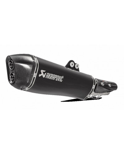 Silencieux Échappement Moto AKRAPOVIC MUFFLER SS BLK KYM AK550 Silencieux Échappement Moto AKRAPOVIC MUFFLER SS BLK KYM AK550