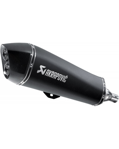 Silencieux Échappement Moto AKRAPOVIC MUFFLER SS BLK PIA MP3 Silencieux Échappement Moto AKRAPOVIC MUFFLER SS BLK PIA MP3