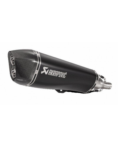 Silencieux Échappement Moto AKRAPOVIC MUFFLER SS BLK PIA MP3 Silencieux Échappement Moto AKRAPOVIC MUFFLER SS BLK PIA MP3